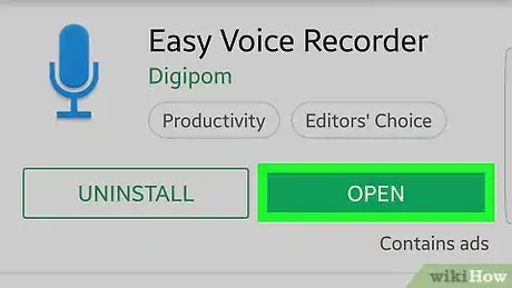 Imagen titulada Record Voice With Android Step 2
