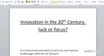 escribir un trabajo final