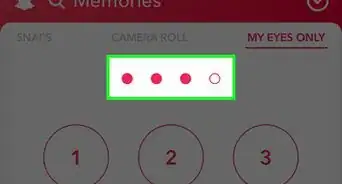 mantener privados los recuerdos de Snapchat