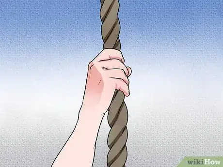Imagen titulada Climb a Rope Step 7