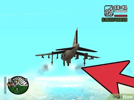 Imagen titulada Fly a Hydra Jet in San Andreas Step 10