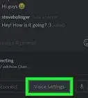 usar el chat de voz en un canal de Discord en Android
