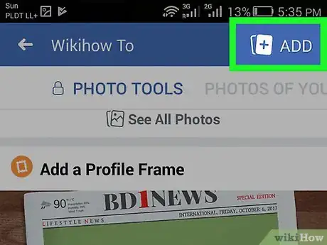 Imagen titulada Make Facebook Pictures Private on Android Step 15