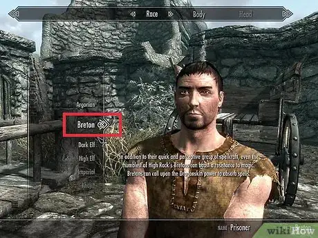 Imagen titulada Create the Right Character for You in Skyrim Step 8
