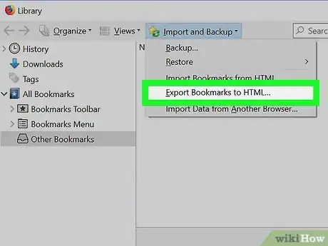 Imagen titulada Export Bookmarks from Firefox Step 7