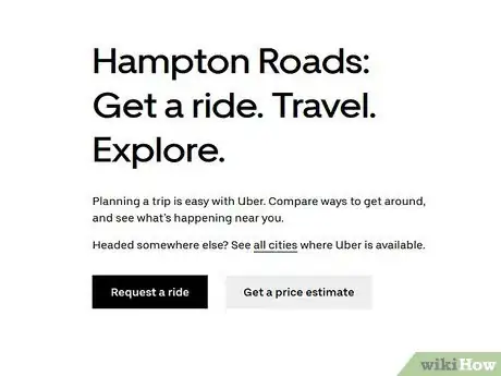 Imagen titulada Check if Uber Is Available in Your Area Step 3