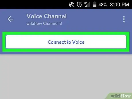 Imagen titulada Voice Chat in a Discord Channel on Android Step 5
