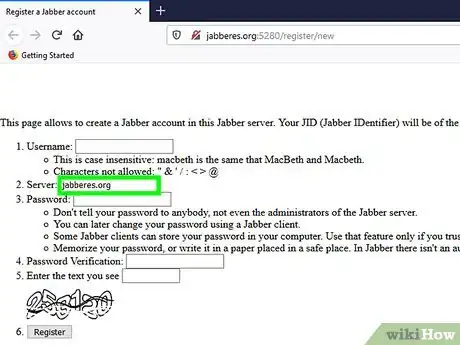 Imagen titulada Create a Jabber Account Step 3