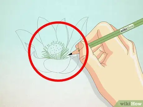 Image intitulée Draw a Lotus Flower Step 3