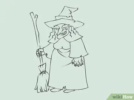 Image intitulée Draw a Witch Step 8
