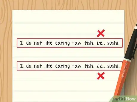 Image intitulée Use i.e. in a Sentence Step 5