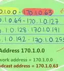 calculer les adresses de réseau et de diffusion