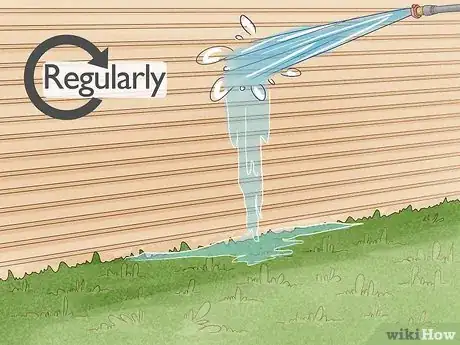 Image intitulée Pressure Wash Vinyl Siding Step 17