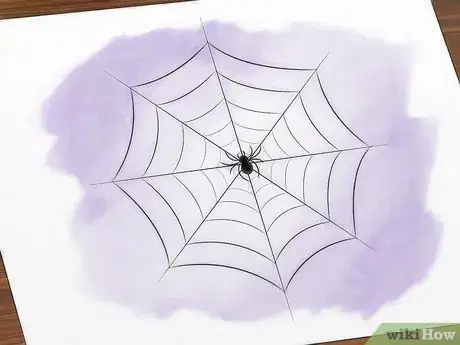 Image intitulée Draw a Spider Web Step 16