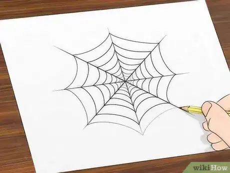 Image intitulée Draw a Spider Web Step 7
