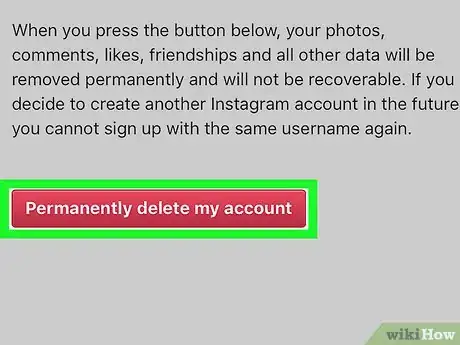 Image intitulée Delete an Instagram Account Step 12
