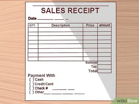 Image intitulée Write a Receipt Step 9