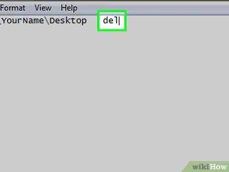 Image intitulée Delete a File in Microsoft Windows Using Batch Files Step 28