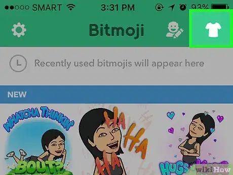 Image intitulée Change Outfits on Bitmoji Step 2