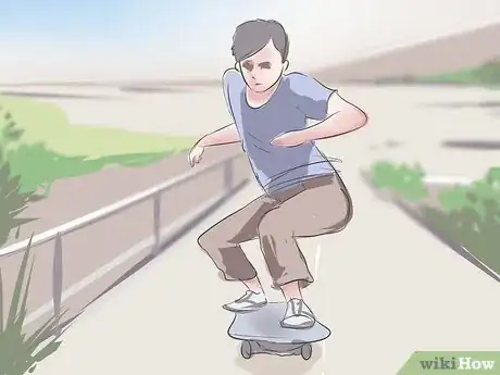 Image intitulée Ollie Higher on a Skateboard Step 7