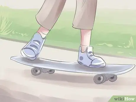 Image intitulée Ollie Higher on a Skateboard Step 2