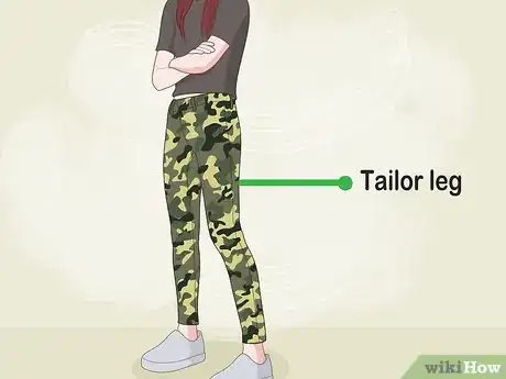 Image intitulée Style Camo Pants Step 1