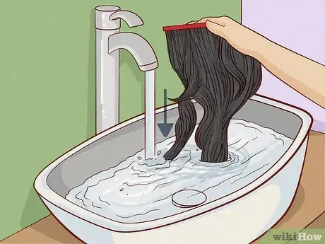 Image intitulée Wash Hair Extensions Step 4