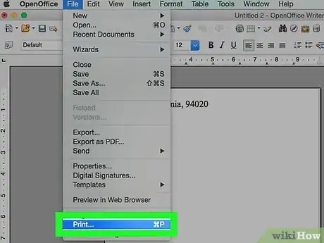 Image intitulée Print Address Labels Using OpenOffice Step 17