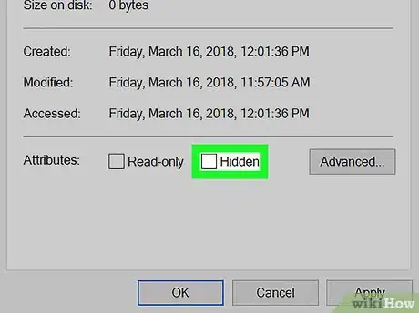 Image intitulée Hide a Folder or File Step 3