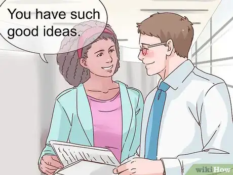 Image intitulée Flirt With a Co worker (for Women) Step 3