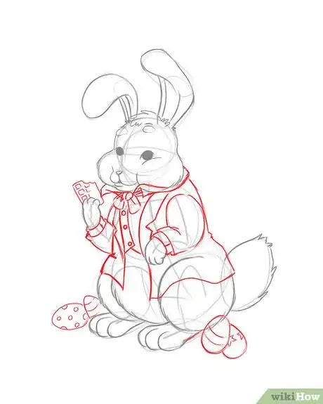 Image intitulée Draw the Easter Bunny Step 6
