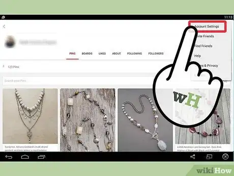 Image intitulée Edit Your Profile in Pinterest Step 9
