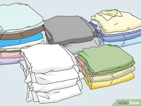 Image intitulée Organize a Wardrobe Without Hangers Step 3