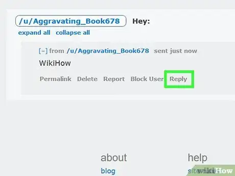 Image intitulée Send Messages on Reddit Step 7