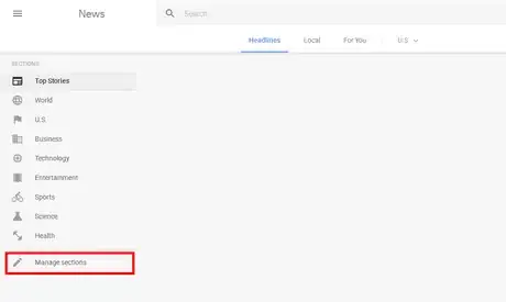 Image intitulée Google News; Edit Topics of Section List.png