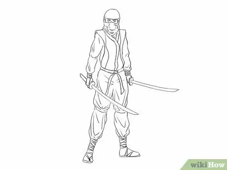 Image intitulée Draw a Ninja Step 15