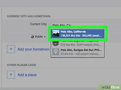 Image intitulée Change Your Location on Facebook Step 31