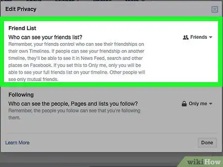 Image intitulée Not Show Up in Suggested Friends on Facebook Step 28