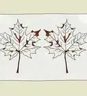 faire sécher des feuilles