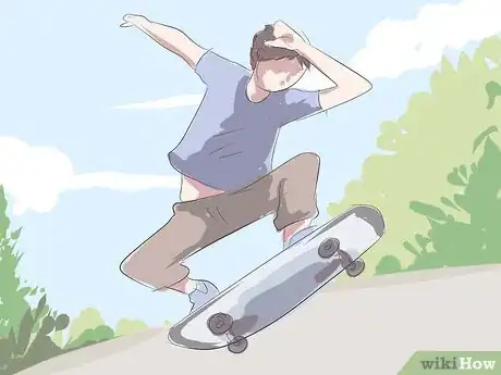 Image intitulée Ollie Higher on a Skateboard Step 5