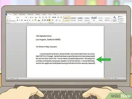 Image intitulée Write a Character Reference for a Tenant Step 8