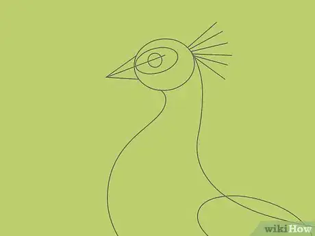 Image intitulée Draw an Exotic Peacock Step 21