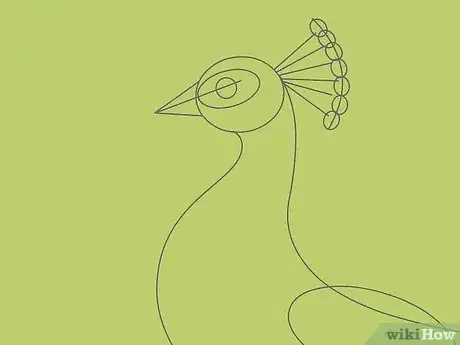 Image intitulée Draw an Exotic Peacock Step 23