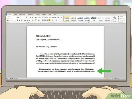 Image intitulée Write a Character Reference for a Tenant Step 9