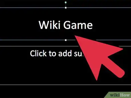 Image intitulée Create a Computer Game Using PowerPoint Step 4