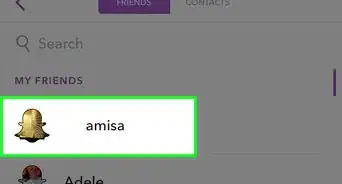 voir un profil sur Snapchat