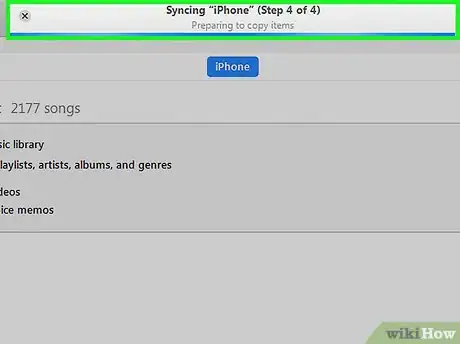Image intitulée Sync Music to an iPhone Step 10