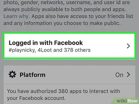 Image intitulée Remove Spotify from Facebook Step 6