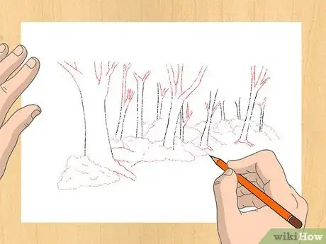 Image intitulée Draw a Forest Step 5