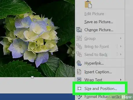 Image intitulée Anchor an Image in Word Step 5